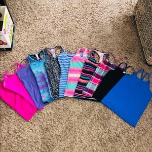 Girls Workout Tanktops(10 tank tops)
